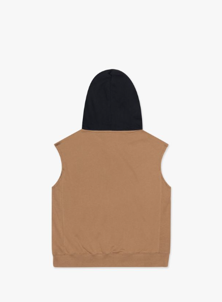 "Rocky" Sleeveless Jacket Orange
