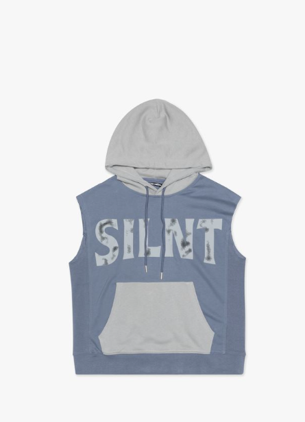 "Rocky" Sleeveless Jacket Blue