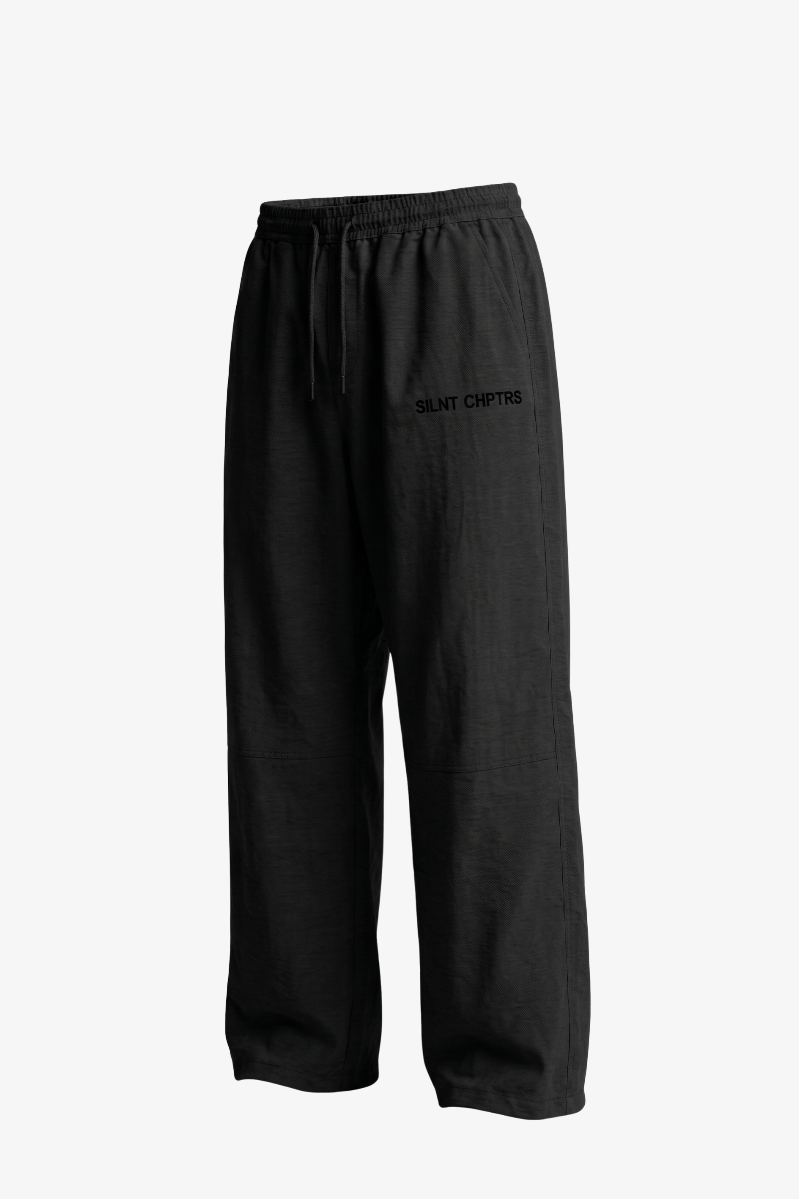 "Young" Baggy Cargo Pants Black