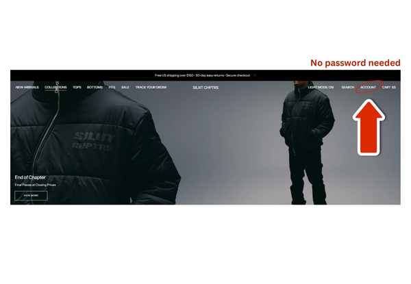 Log Into Your Account